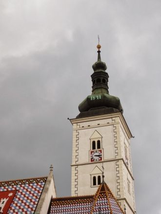 Колокольня церкви Святого Марка была пос