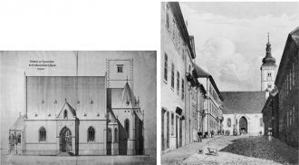 Церковь Святого Марка в 1866г., до появл