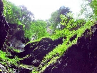 Особенно красиво зрелище бурных полновод