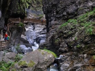 Лихтенштейнское ущелье.