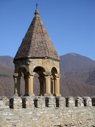 Главное достоинство крепости Ананури – э