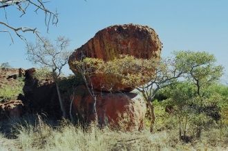 Площадь Ватерберга составляет 405 км².
