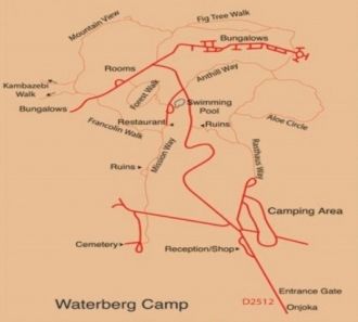 Границы Национального парка Ватербе