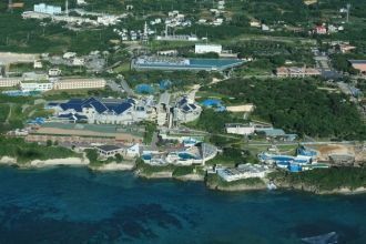 Океанариум на Окинаве был открыт в 2002 