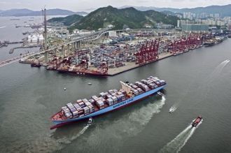 Контейнерооборот порта Гонконг в 2015 го