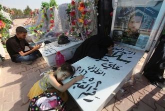 Приклонение к могилам родственников.