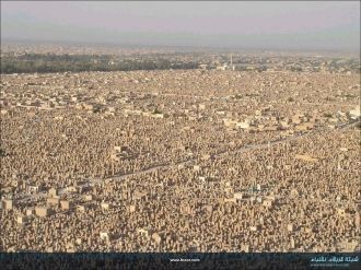 Это кладбище очень важно для шиитов, они