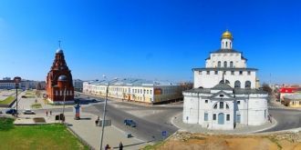 Валы с обеих сторон Золотых ворот, согла