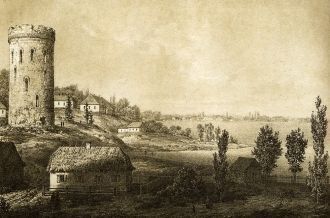 Каменецкая башня. Рисунок Наполеона