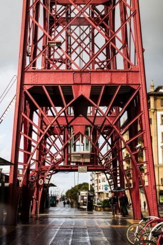 В середине 20-х годов мосты-транспортеры