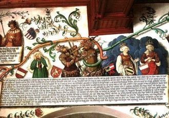 Зал Габсбургов с необыкновенным генеалог