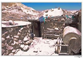 Вход в шахту.