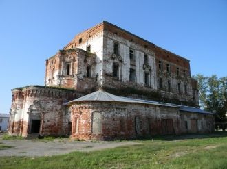 Во время войны здесь разместили госпитал