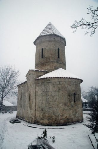 Кишская церковь зимой