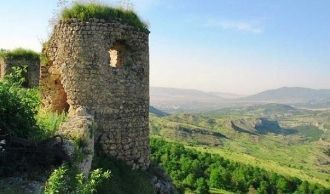 Шушинская крепость, построенная в 1751 г