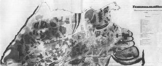 Генеральный план Шушинской крепости и го