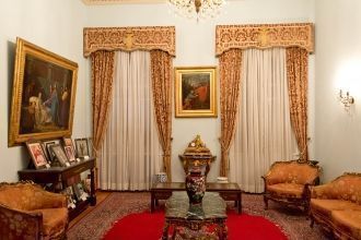 Одна из комнат во Дворце архиепископа.