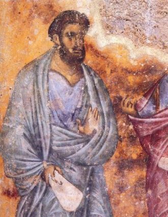 Неизвестный апостол, 1265 год. Фреска в 