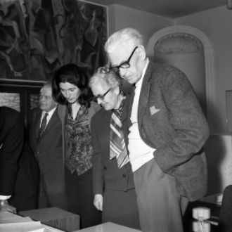 Фриц и Грета Тугендгат, владельцы виллы,