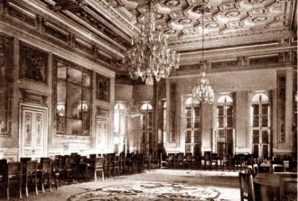 Церемониальный зал, начало XX века.