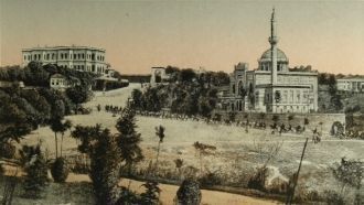 Вид на дворец Йылдыз, 1926 год.