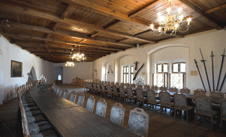 Интерьер Замка Локет.