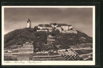 Замок Нойенбургна старинной фотографии