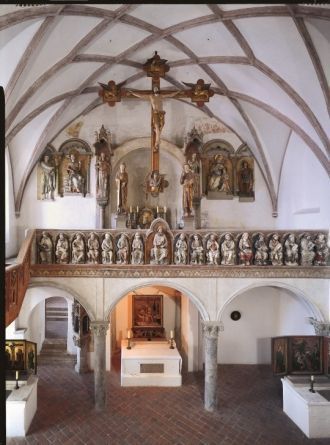 Часовня в Замке Траусниц,  датируемая XI