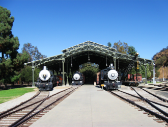 В музее Трэвел-Таун на территории Гриффи