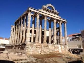 Главный храм древнеримской Мериды был по