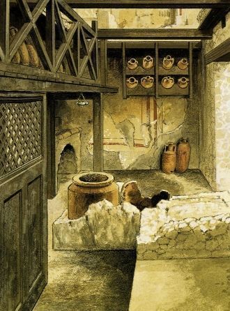 Винная лавка в древнеримском Геркулануме