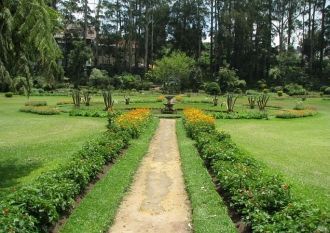 Следуя по тропинке, проходящей среди зар