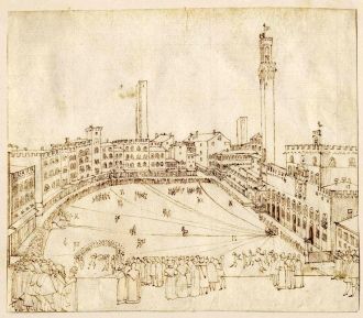 Пьяцца-дель-Кампо. 1578 год.