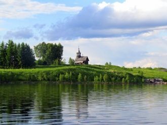 Только на островах и по берегам Водлозер