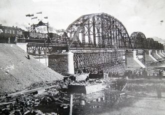 Открытие моста в 1899 г. 28 марта 1899 г