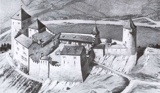 Замок Бургхаузен. XI век.