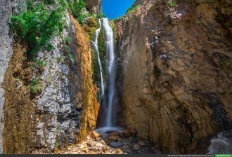 Фуртогский водопад — второй по величине 