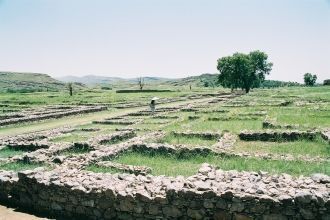 Руины древнего города Таксила.