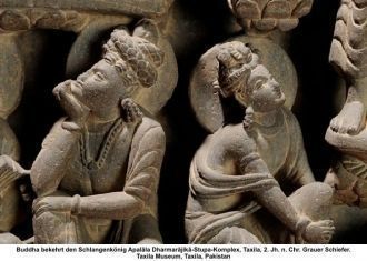 Будда. Восточная стена. Таксила. Древний