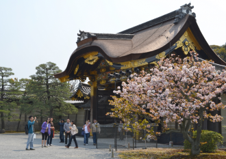 Дворец Ниномару состоит из нескольких зд