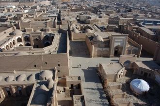 Ичан-Кала представляет собой густо застр