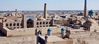 Началом строительства Ичан-Калы принято 