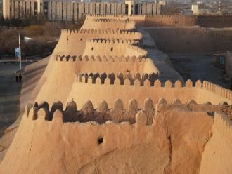 Ичан-Кала - довольно небольшой по размер