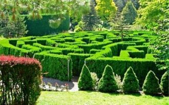 Некоторые из строений довольно необычные