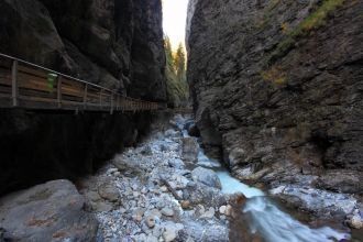 Лихтенштейнское ущелье, расположенное в 