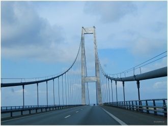 Дорога заканчивается у острова Спрёге, а