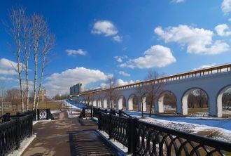 Из пяти существовавших акведуков, которы