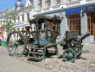 Карета Екатерины второй.