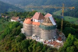 В 1993 году в замке Велики Табор были за