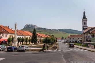 Самый лучший вид на Спишский Град с цент